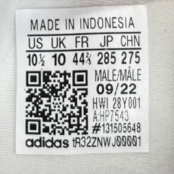 Adidas Runfalcon 3.0 Mens Athletic Trail Shoes Size 10.5 White/Orange/Gray - Picture 8 of 8